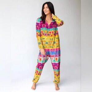 Colorful Floral Jumpsuit
